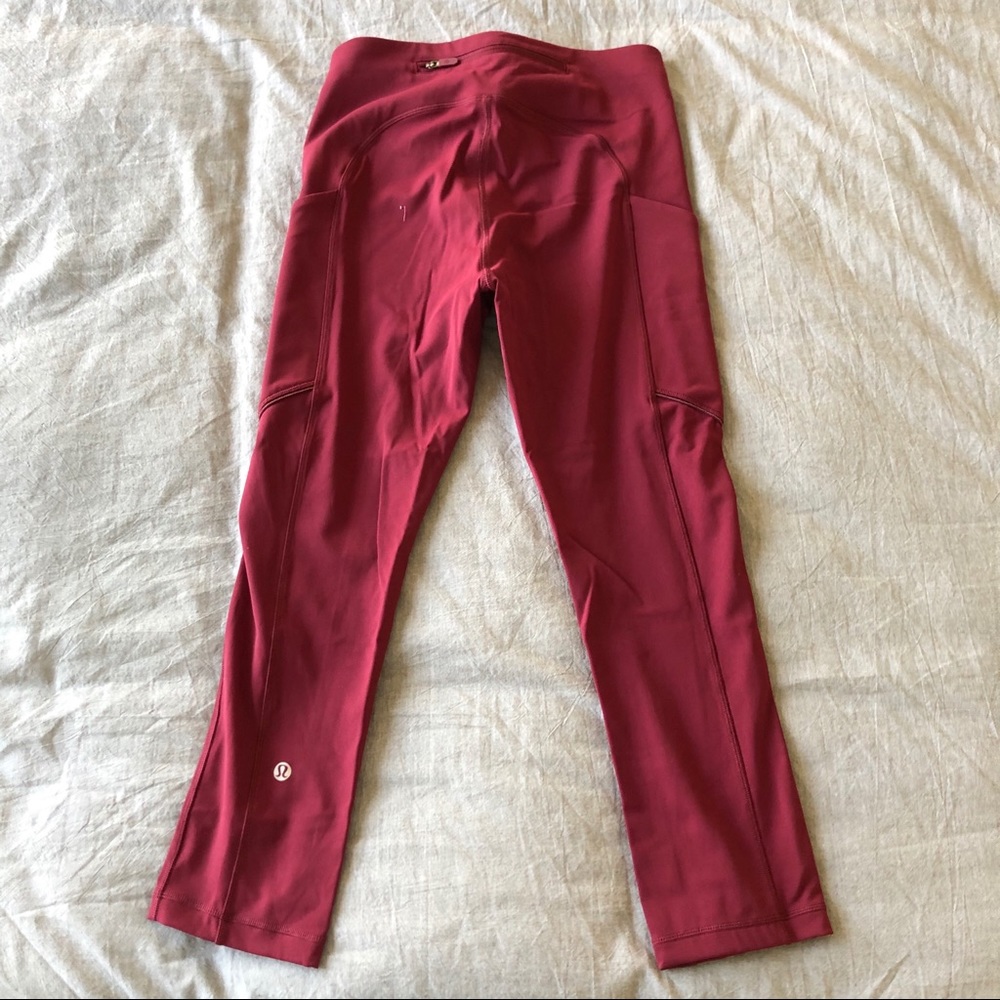 Lululemon 21” Speed Up Crop (Size 4)
